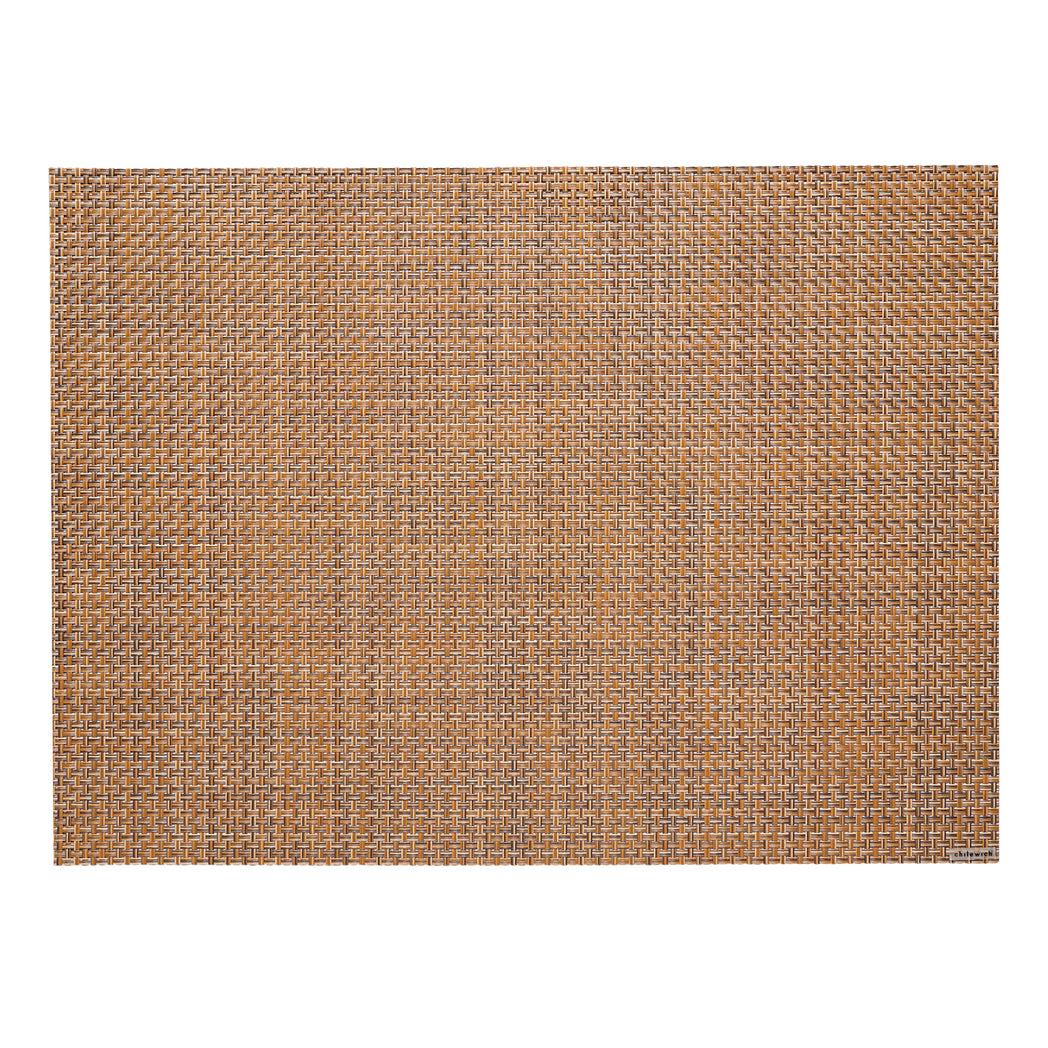 Rectangle Placemats in Mix of Golden Brown, Tan and Midtone Brown