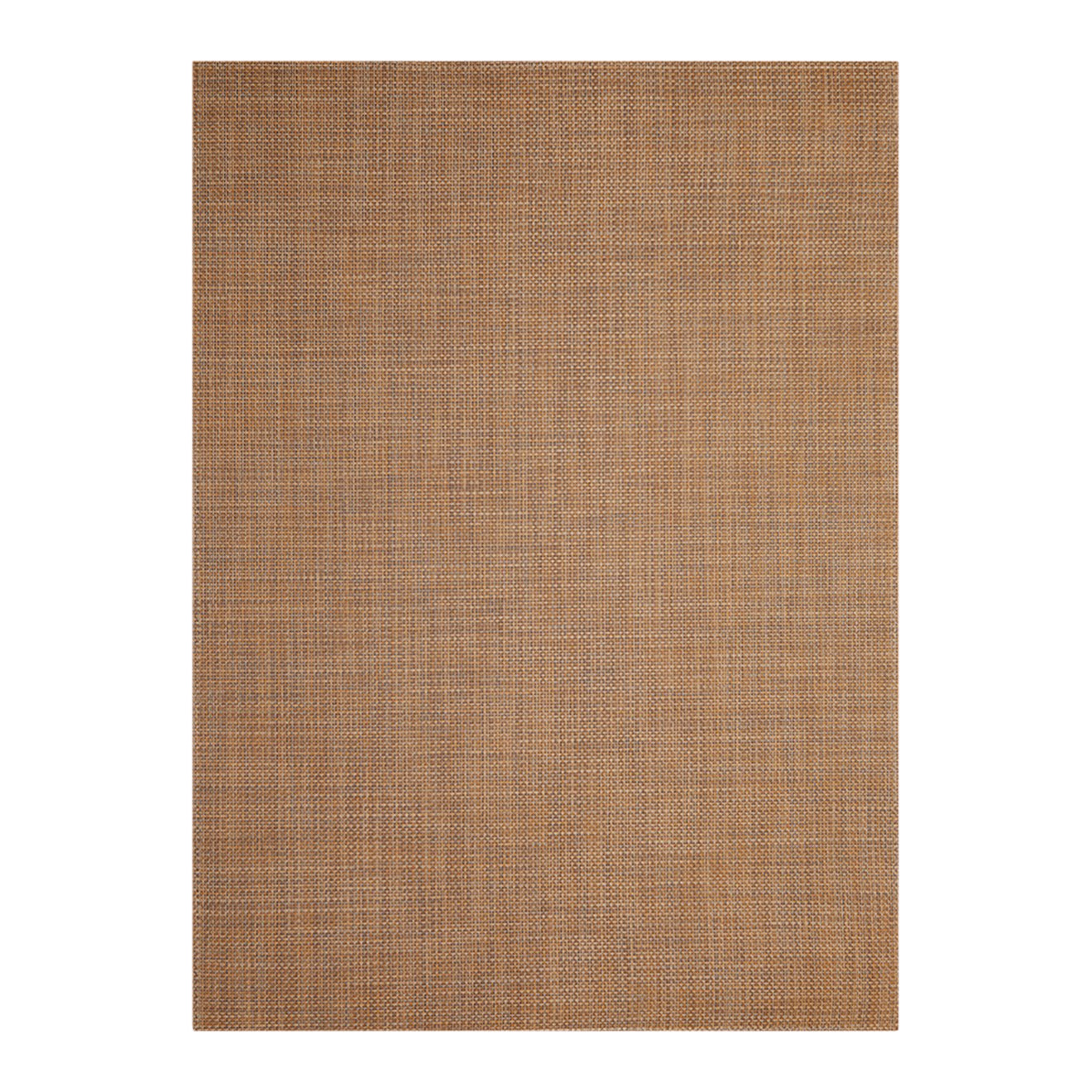 Teak Woven Floor Mat in Midtone Cool Grey