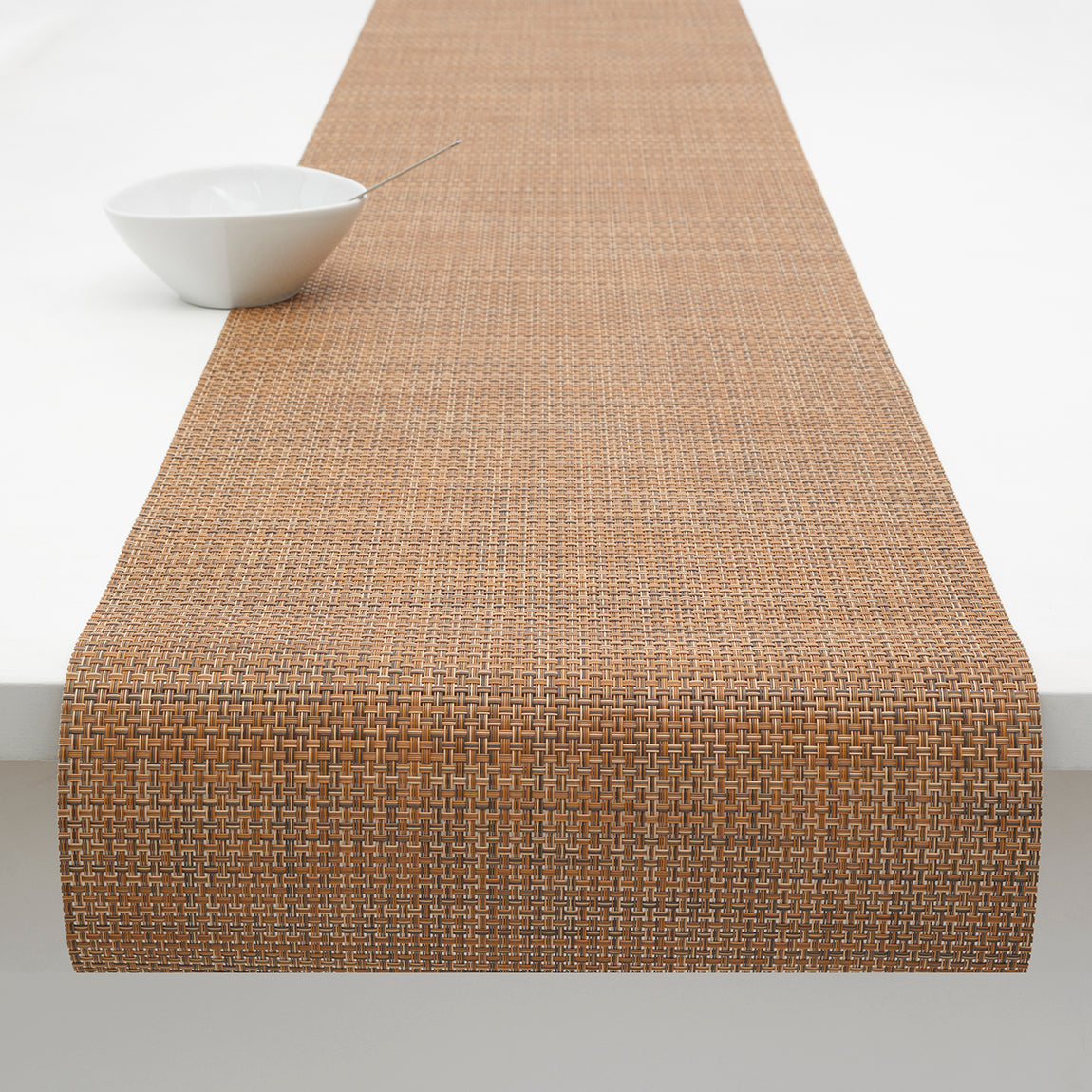 Basketweave Table Runners - Teak View 1