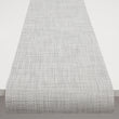 14'' x 72'' Table Runners in Light Cool Silver with White