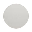 Round Placemats in Metallic White