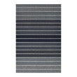 Rectangle Shag Mats in Mix of Blue Tones and White