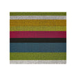 Square Shag Mats in Mix of Pink, Turquoise, Light Yellow Orange, and Light Warm Green