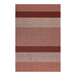Rectangle Shag Mats in Mix of Warm Pink Tones