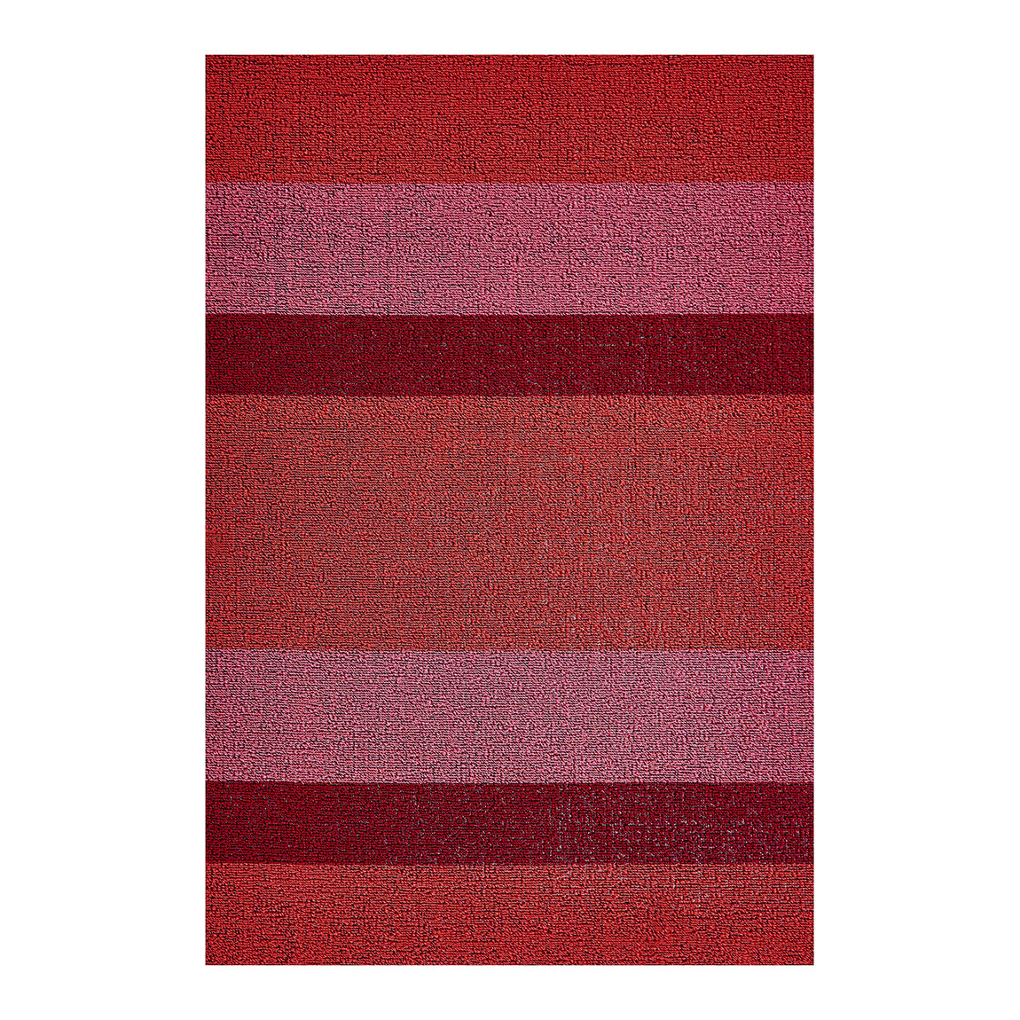 Bold Stripe Shag Mats - Punch View 1