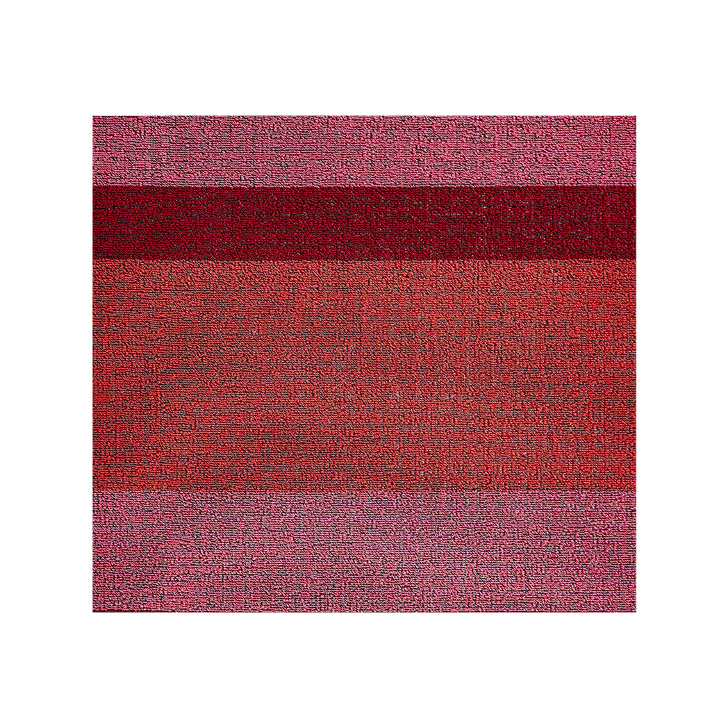 Square Shag Mats in Mix of Warm and Cool Pink Tones1