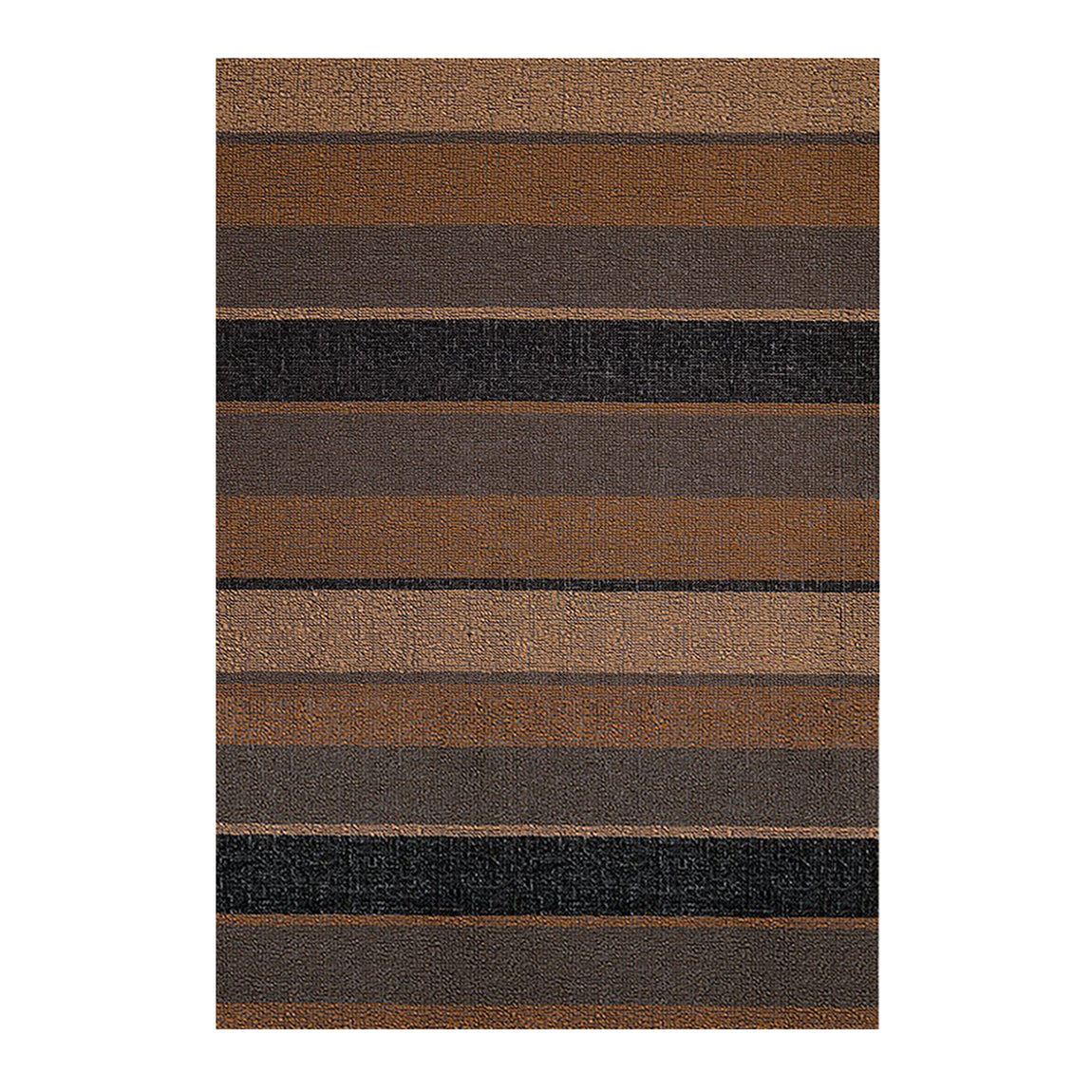 Bolt Stripe Shag Mats - Honey View 1