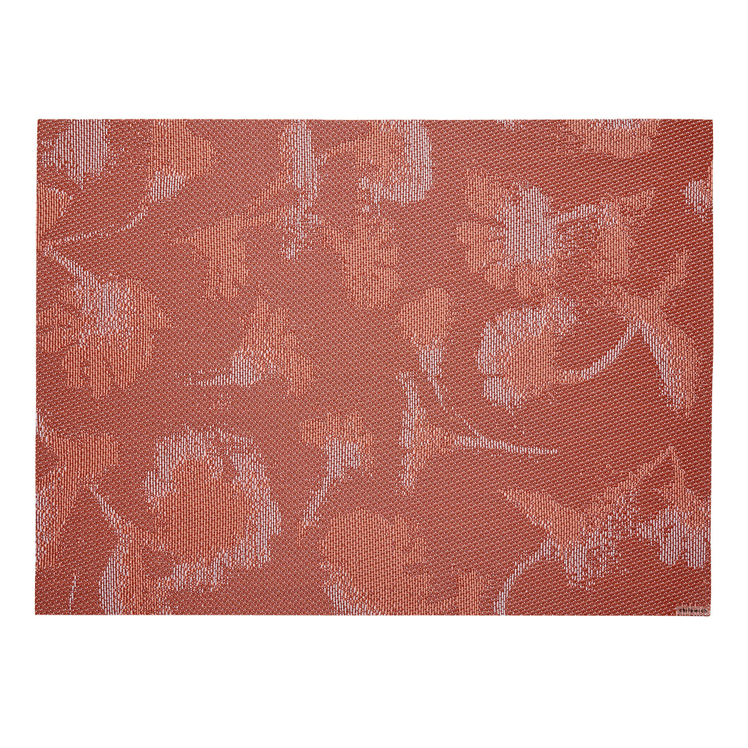 Rectangle Placemats in Dark Warm Pink Base with Light Cool Pink and Midtone Pink Accents