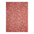 Madder Woven Floor Mat in Muted Mint Green Based with White and Mustard Accents