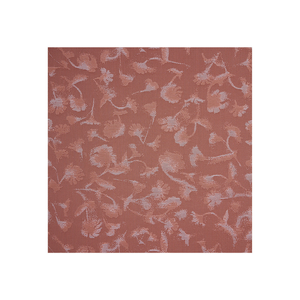 Madder Woven Floor Mat in Dark Warm Pink Base with Light Cool Pink and Midtone Pink Accents