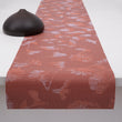 14'' x 72'' Table Runners in Dark Warm Pink Base with Light Cool Pink and Midtone Pink Accents
