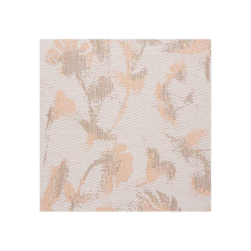 Detail image of Chilewich woven material showcasing texture, color, and pattern of the terrastrand yarn weave.