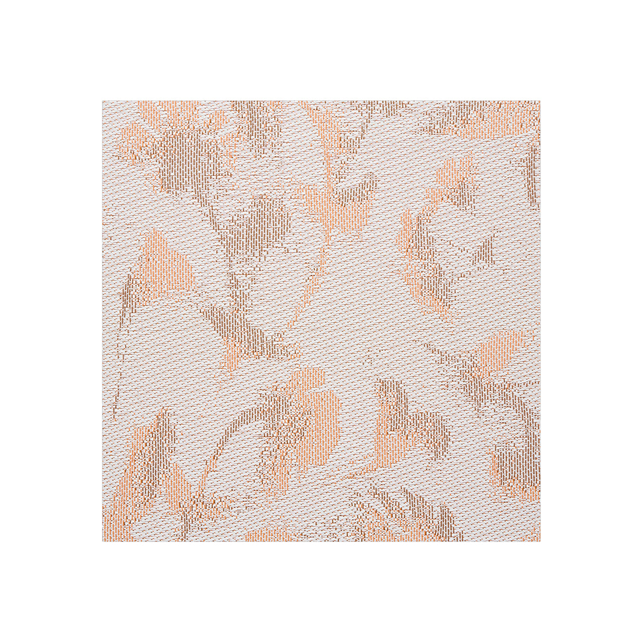 Detail image of Chilewich woven material showcasing texture, color, and pattern of the terrastrand yarn weave.