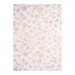 Sesame Woven Floor Mat in Dark Warm Pink Base with Light Cool Pink and Midtone Pink Accents