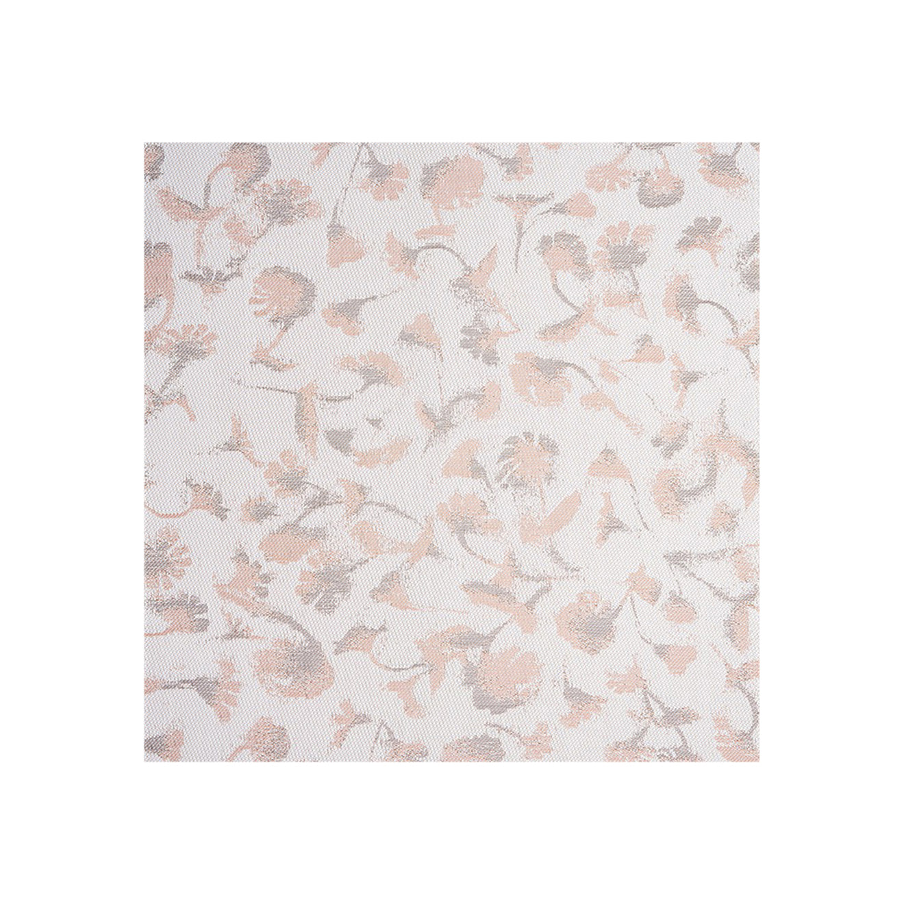 Sesame Woven Floor Mat in Light Neutral Beige Base with Light Orange and Midtone Brown Accents