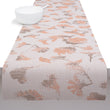 14'' x 72'' Table Runners in Light Neutral Beige Base with Light Orange and Midtone Brown Accents