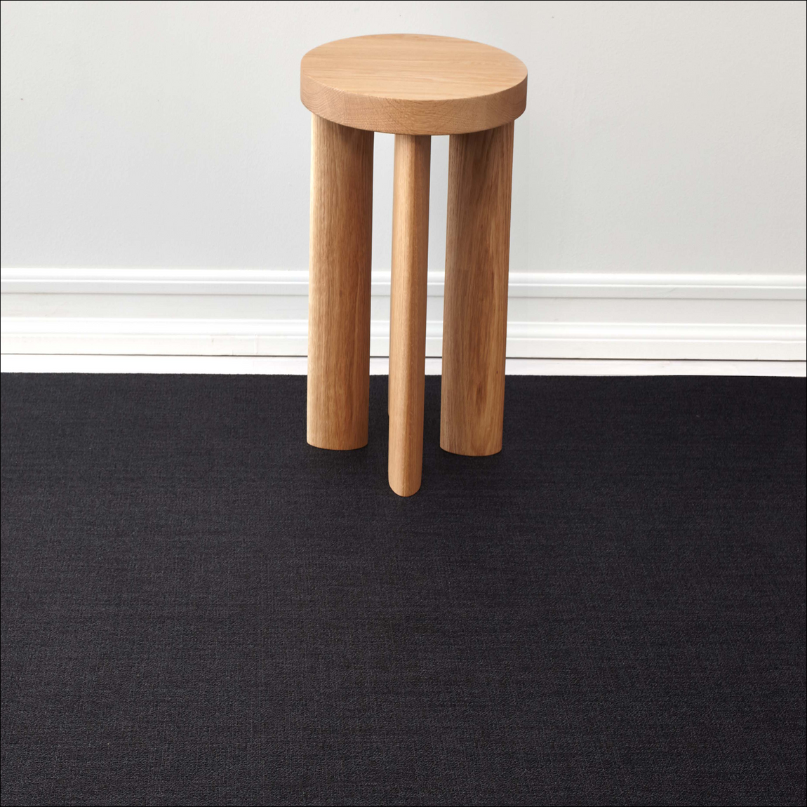Bouclé Installed Flooring - Noir