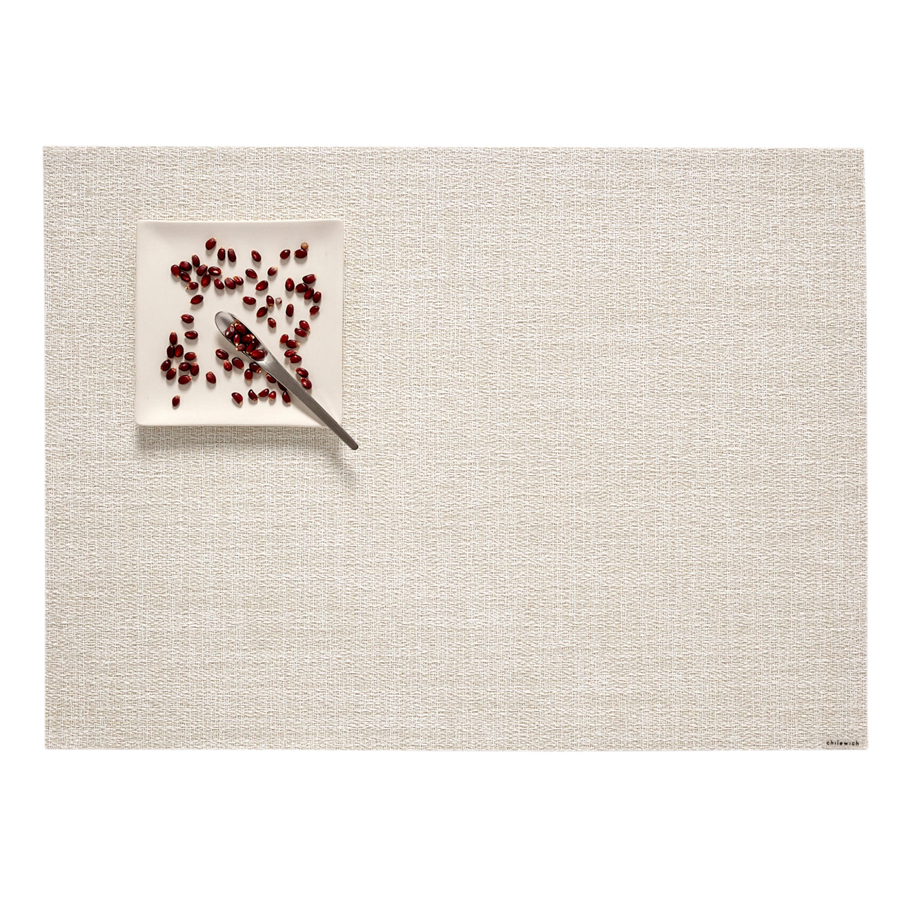 Bouclé Placemats - Marshmallow With Prop