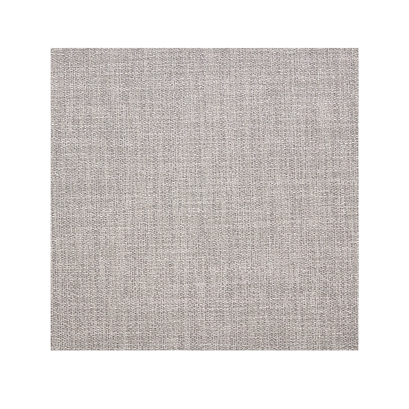 Moon Woven Floor Mat in Metallic Light Silver with White