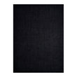 Noir Woven Floor Mat in Black with Metallic Dark Grey