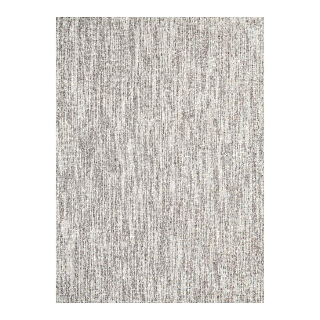 Salt Woven Floor Mat in A Mix of Light Neutral Beige with Dark Greige