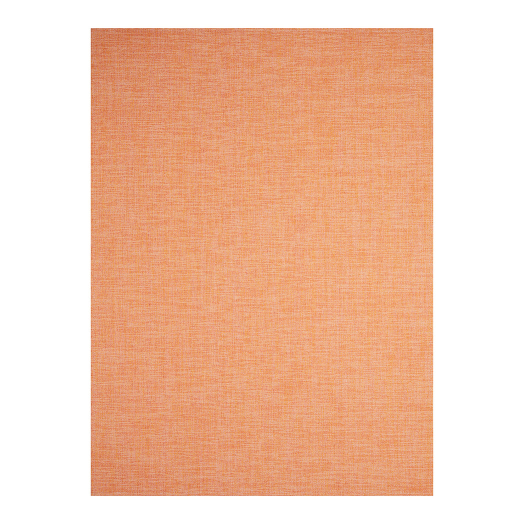Tangerine Woven Floor Mat in Vivid Orange