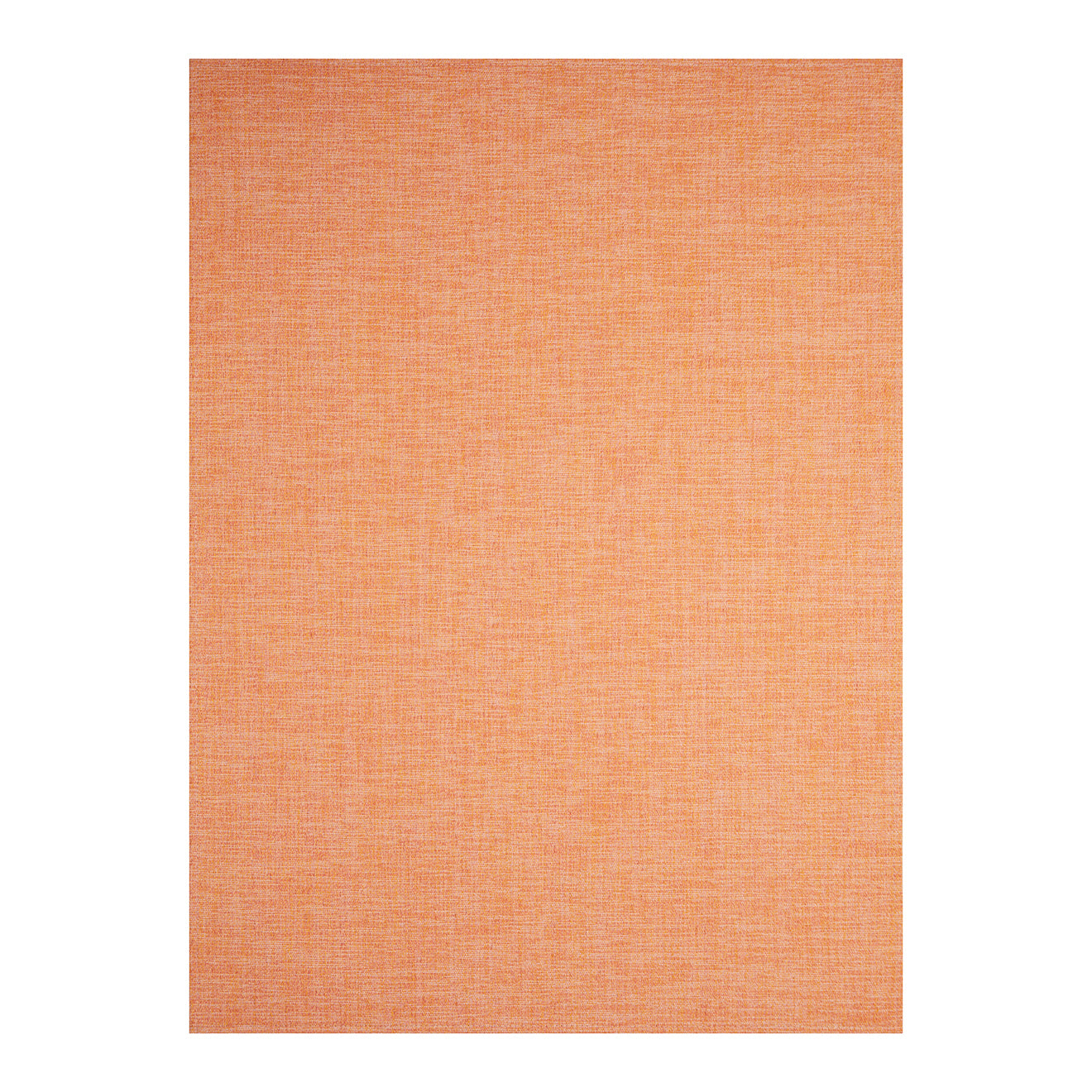 Tangerine Woven Floor Mat in Vivid Orange