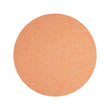 Round Woven Floor Mat in Vivid Orange