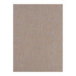 Rectangle Woven Floor Mat in Multicolor with Light Yellows, Light Blues, Light Greens and Midtone Pinks