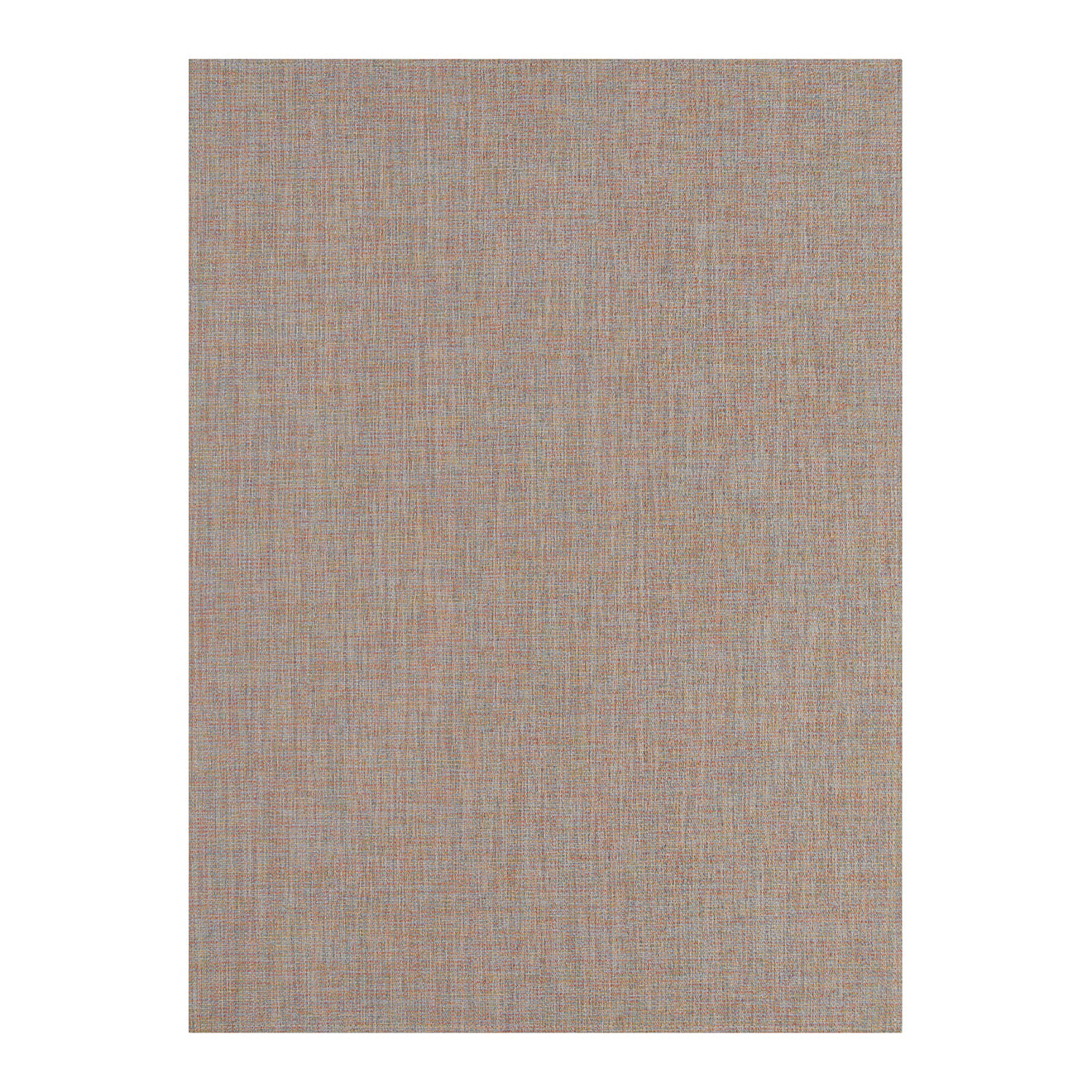 Rectangle Woven Floor Mat in Multicolor with Light Yellows, Light Blues, Light Greens and Midtone Pinks