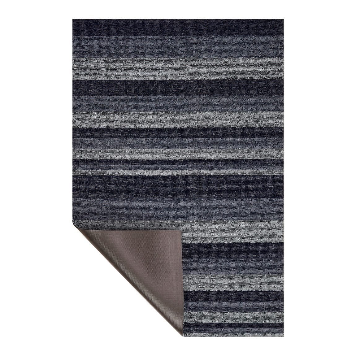 Bounce Stripe Shag Mats - Storm