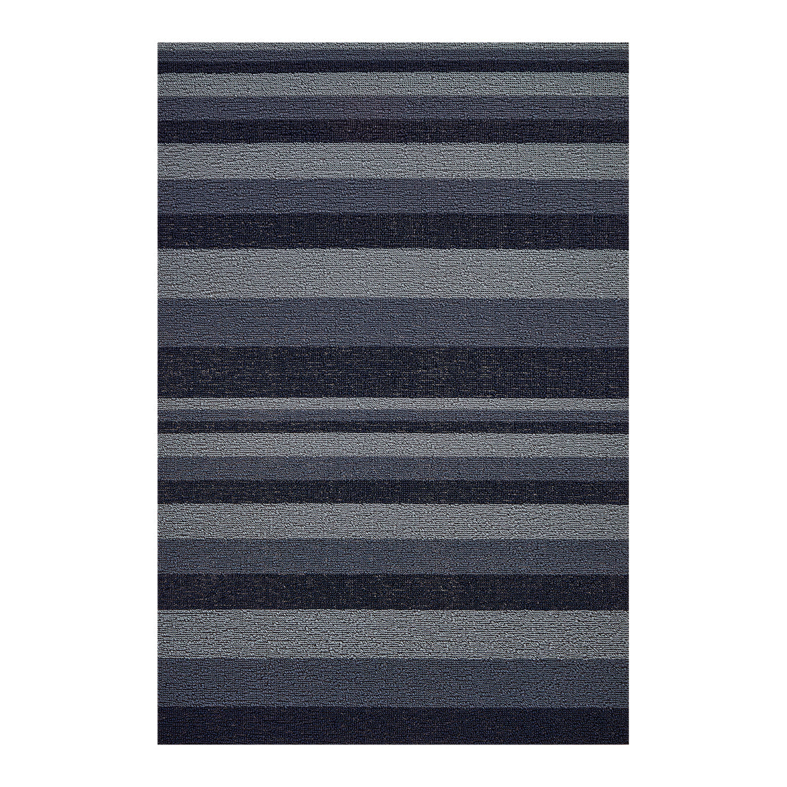 Bounce Stripe Shag Mats - Storm View 1