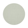 Round Placemats in Muted Light Blue Green with White