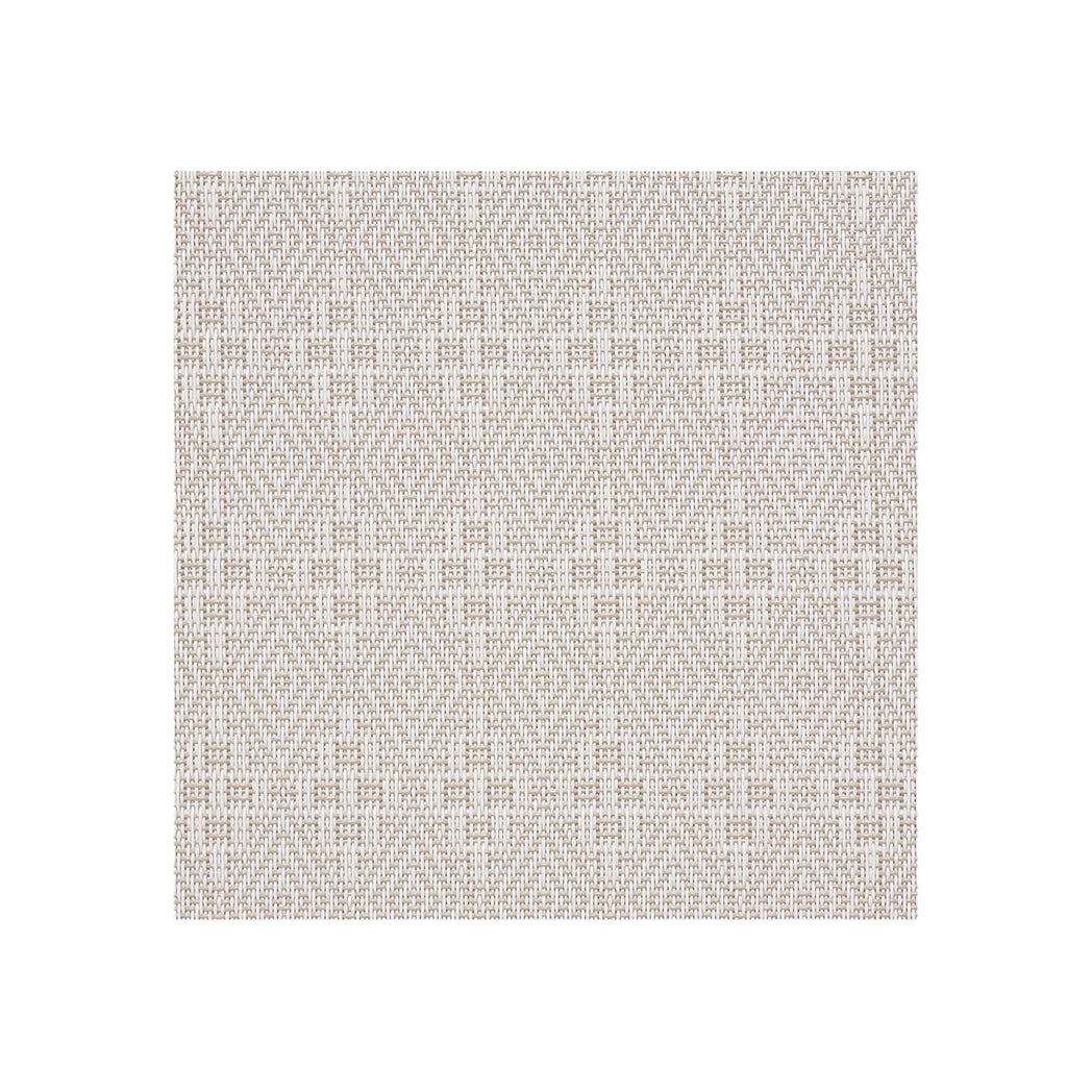 Detail image of Chilewich woven material showcasing texture, color, and pattern of the terrastrand yarn weave.