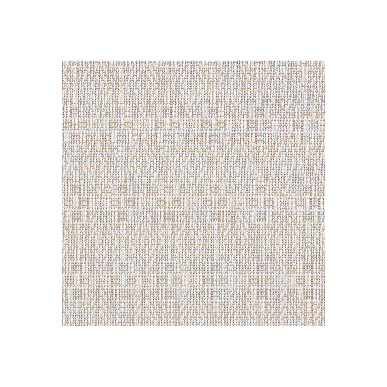 Detail image of Chilewich woven material showcasing texture, color, and pattern of the terrastrand yarn weave.