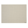 Rectangle Placemats in Light Neutral Beige with White