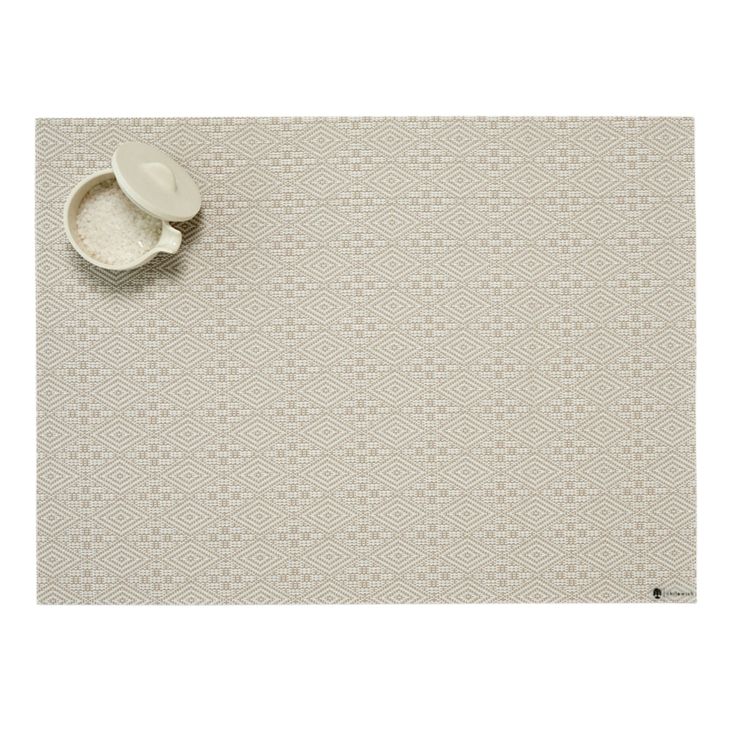 Boxwood Placemats - Flax With Prop