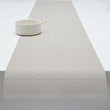 14'' x 72'' Table Runners in Light Neutral Beige with White