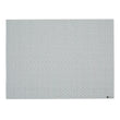 Rectangle Placemats in Muted Light Blue with White