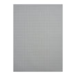 Sea Woven Floor Mat in Muted Light Blue with White