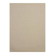 Wheat Woven Floor Mat in Mustard with White