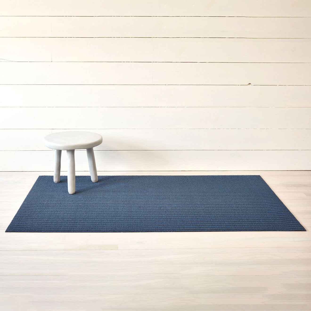Breton Stripe Shag Mats - Blueberry Big Mat