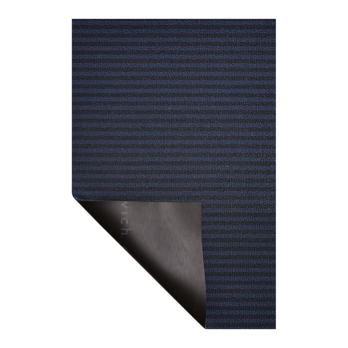Breton Stripe Shag Mats - Blueberry Corner