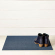 Breton Stripe Shag Mats - Blueberry Doormat