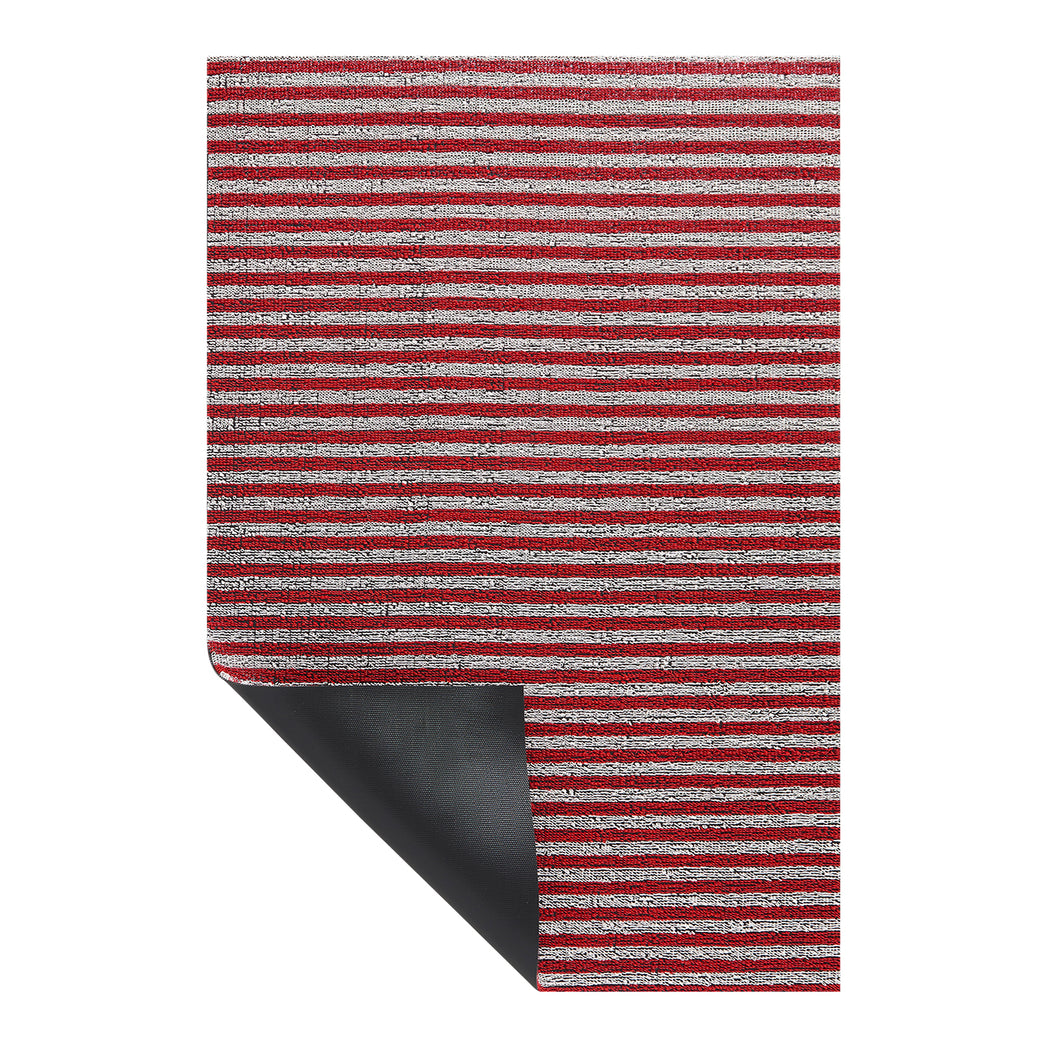 Breton Stripe Shag Mats - Candy Corner