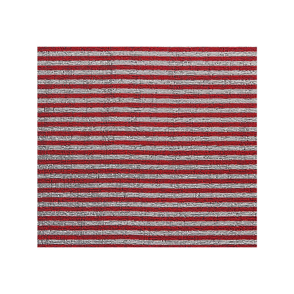 Breton Stripe Shag Mat Samples - Candy View 1