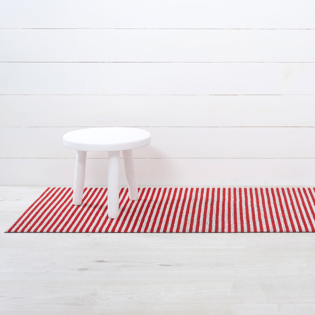 Breton Stripe Shag Mats - Candy Runner