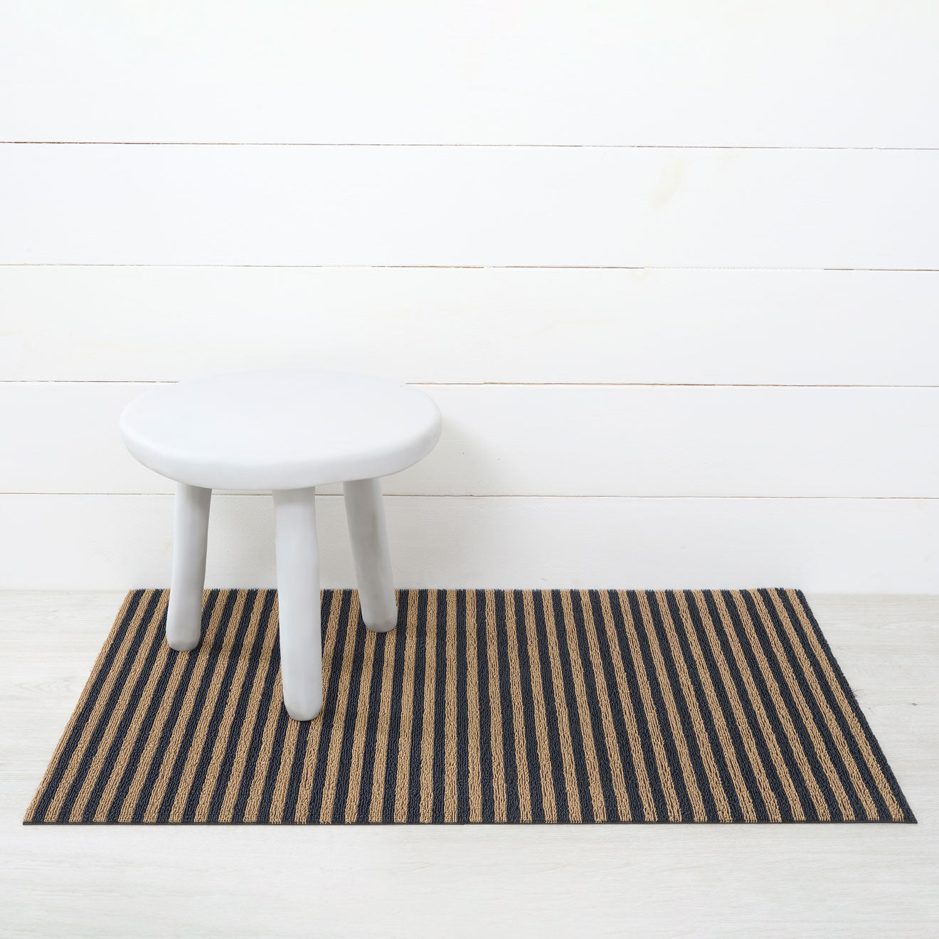 Breton Stripe Shag Mats - Coast Utility Mat