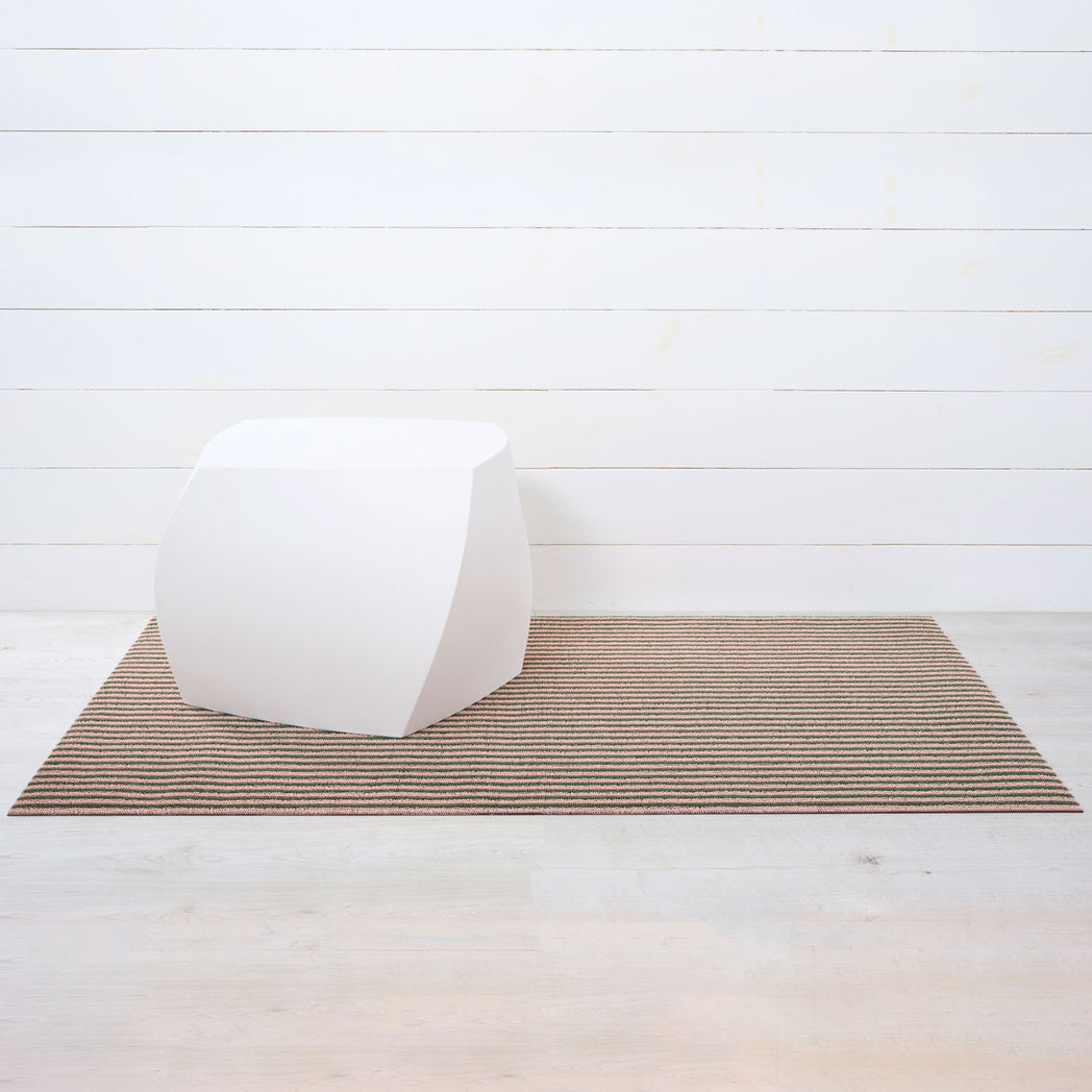 Breton Stripe Shag Mats - Malibu Big Mat