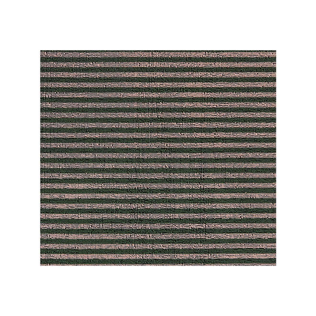 Malibu Shag Mat in Mix of Light Pink and Midtone Green